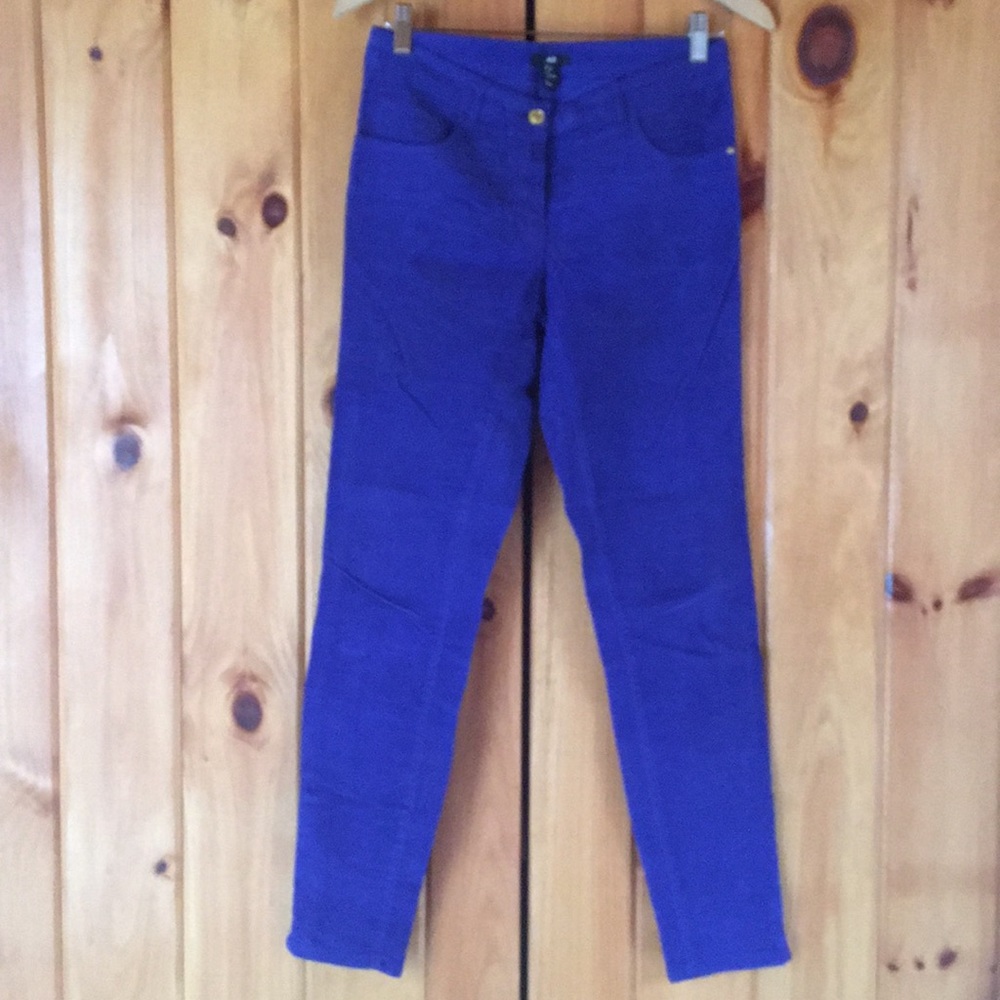 Indigo, H&M corduroy pants